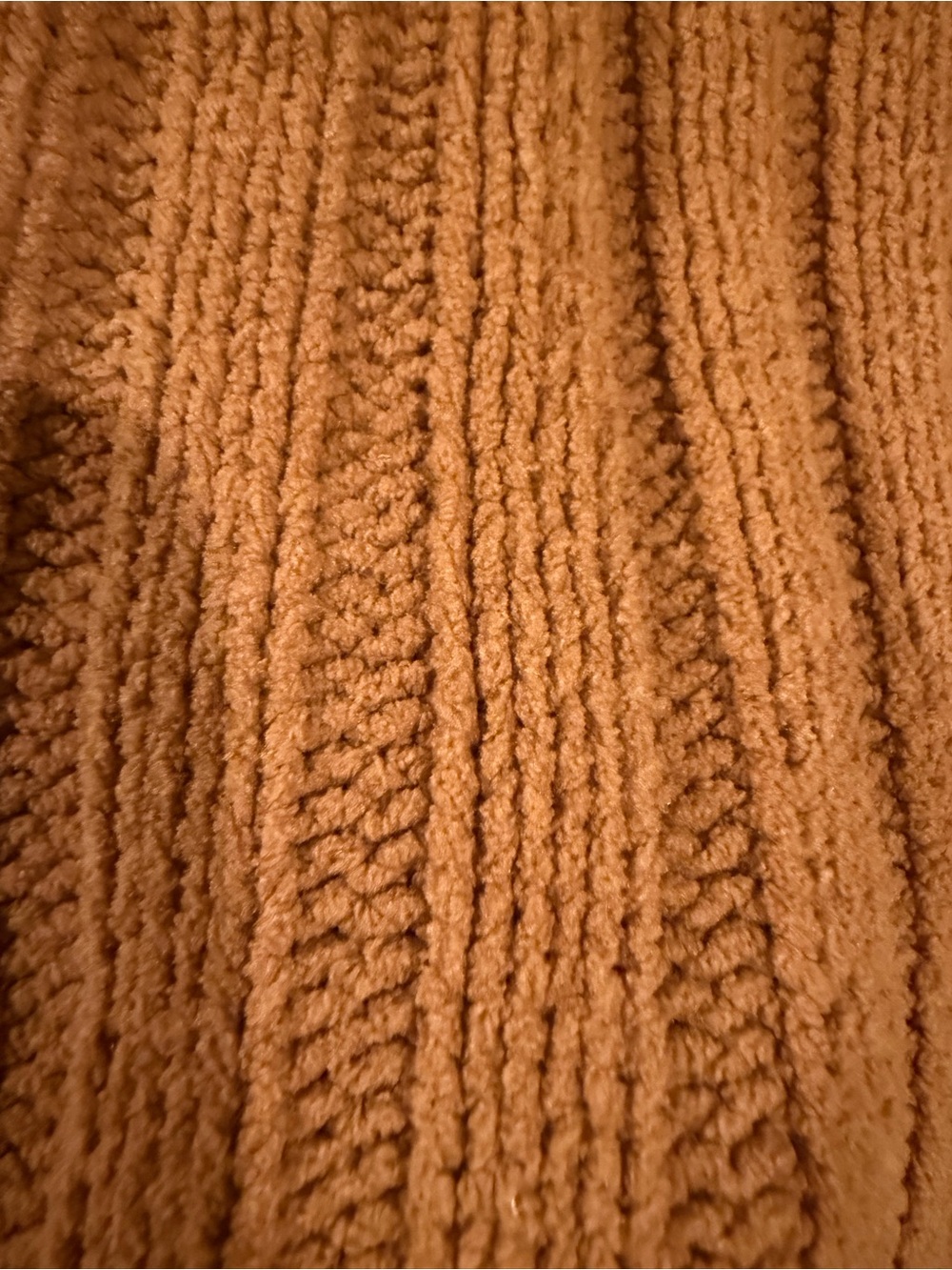 American Eagle Outfitters Cropped Ribbed Turtleneck Sweater - Cognac - Picture 4 of 4